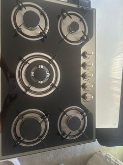 Gas Cooktop with 5 Burners