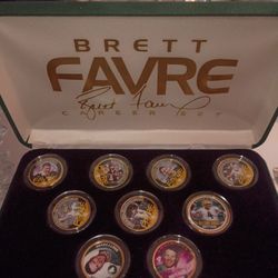 Brett Farve 3time MVP Collection  Coins