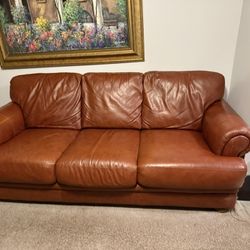 Leather Couch 