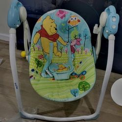 $40 Winnie The Pooh Baby Swing