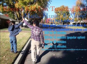 K12-Uni. Tutoring: SAT, Math, Music,&More!(Homework Helper)SPECIAL!$15