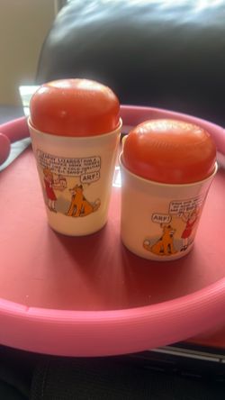 Vintage beetle ware ovaltine mug and cup