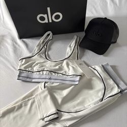 White Alo Legging Set