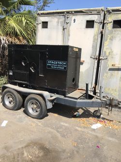 Trailer generator multi quip 30k