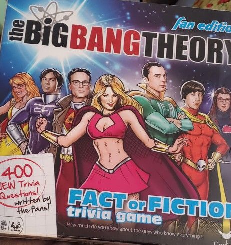 Big Bang Trivia Game New Sealed