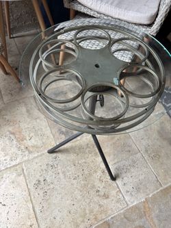 Movie Reel side table