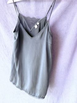 100% Silk Tank Top New 