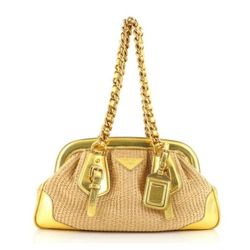 Prada Gold Chain Bag