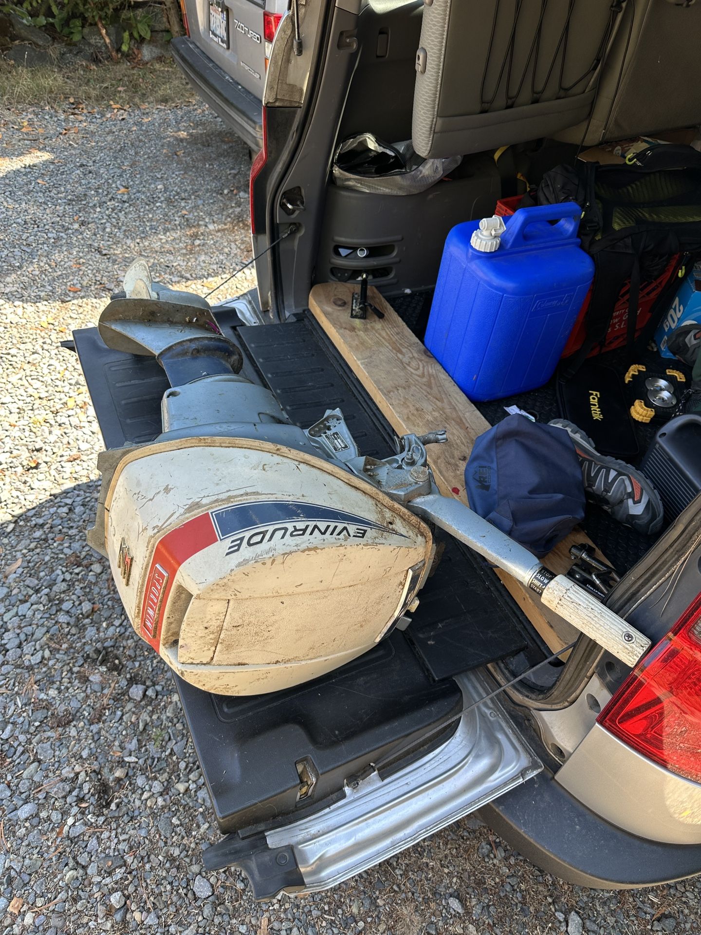 1970’s Evenrude 9.5 Sportwin Two Stroke Outboard