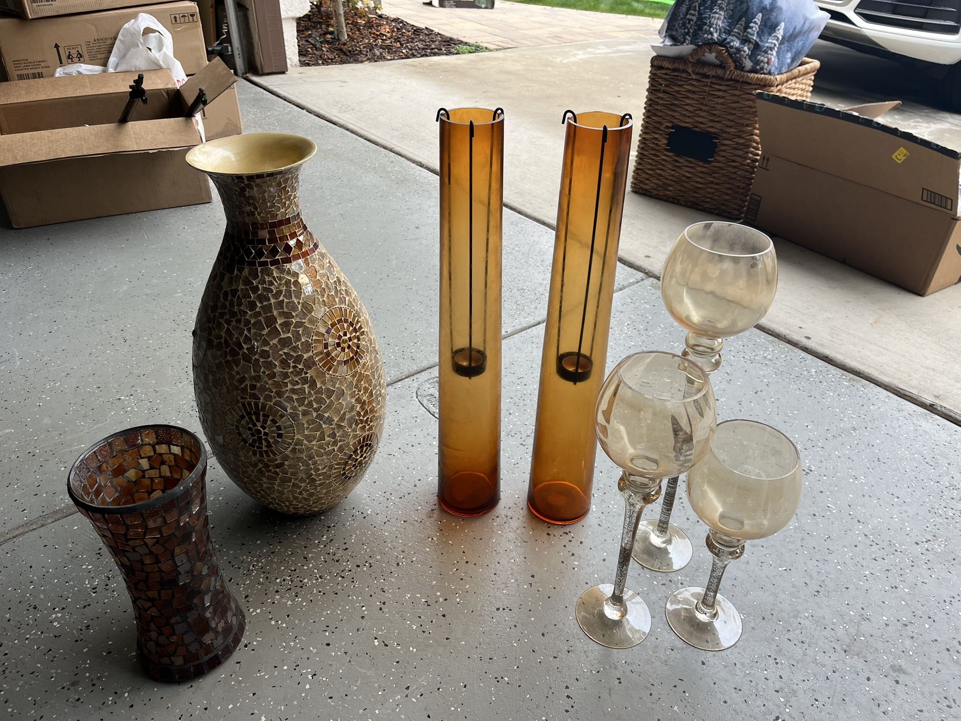 All Items Vases, Candle Holders