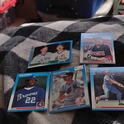 Baseball Fleer 87 23 card bundle cash porch pickup Redmond