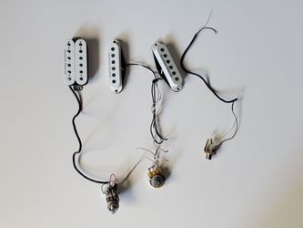 Seymour Duncan HSS guitar pickups setup