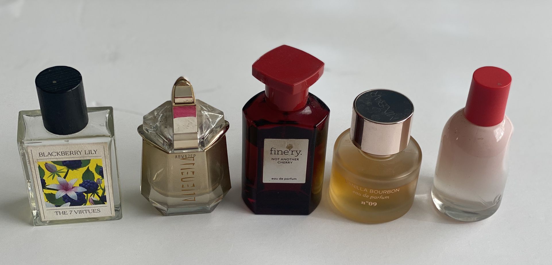 5 Bottles Of Perfume