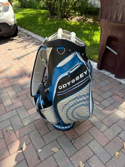 Full size odyssey o-works staff golf bag