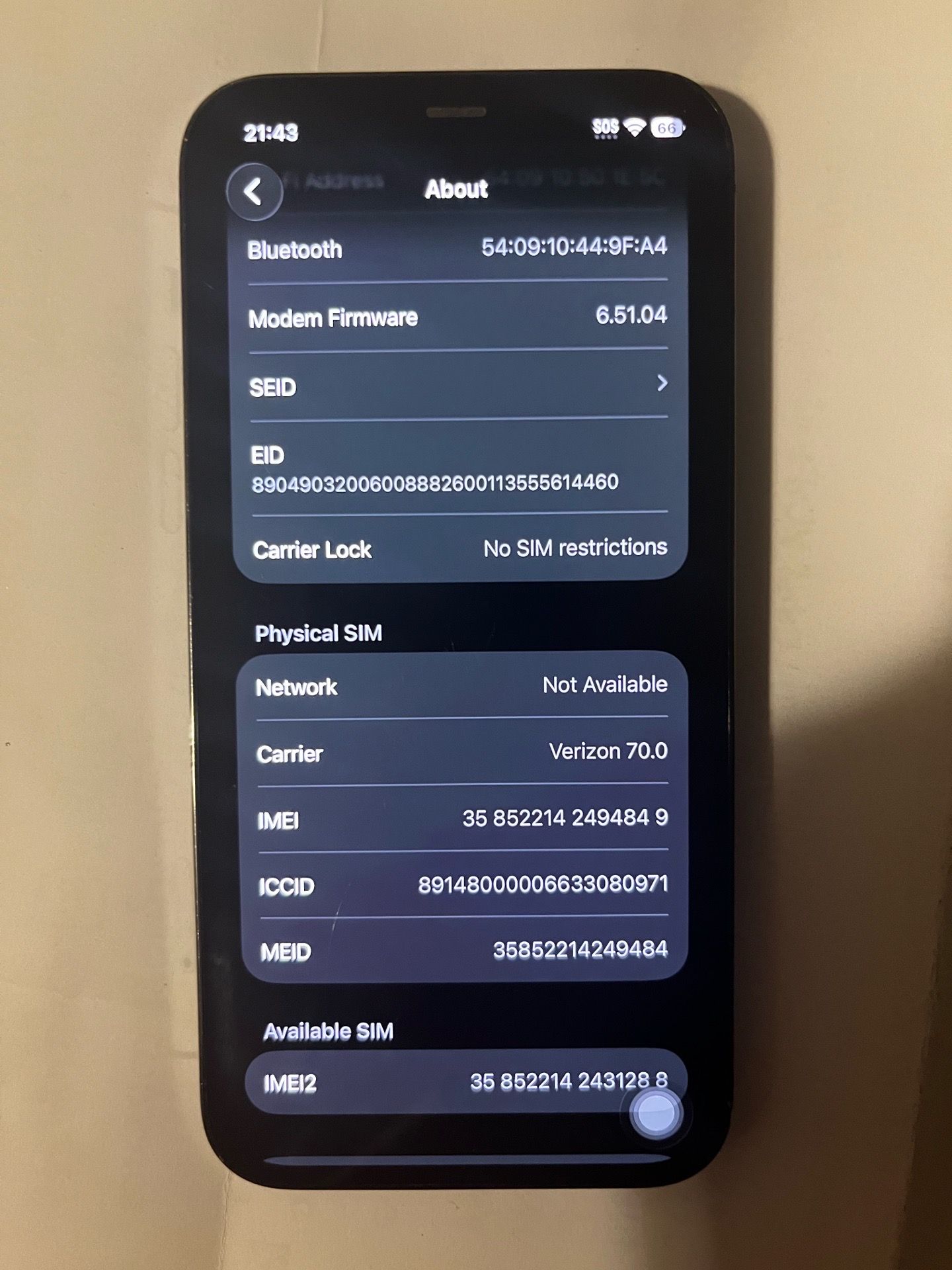 iPhone 12 Pro Unlocked