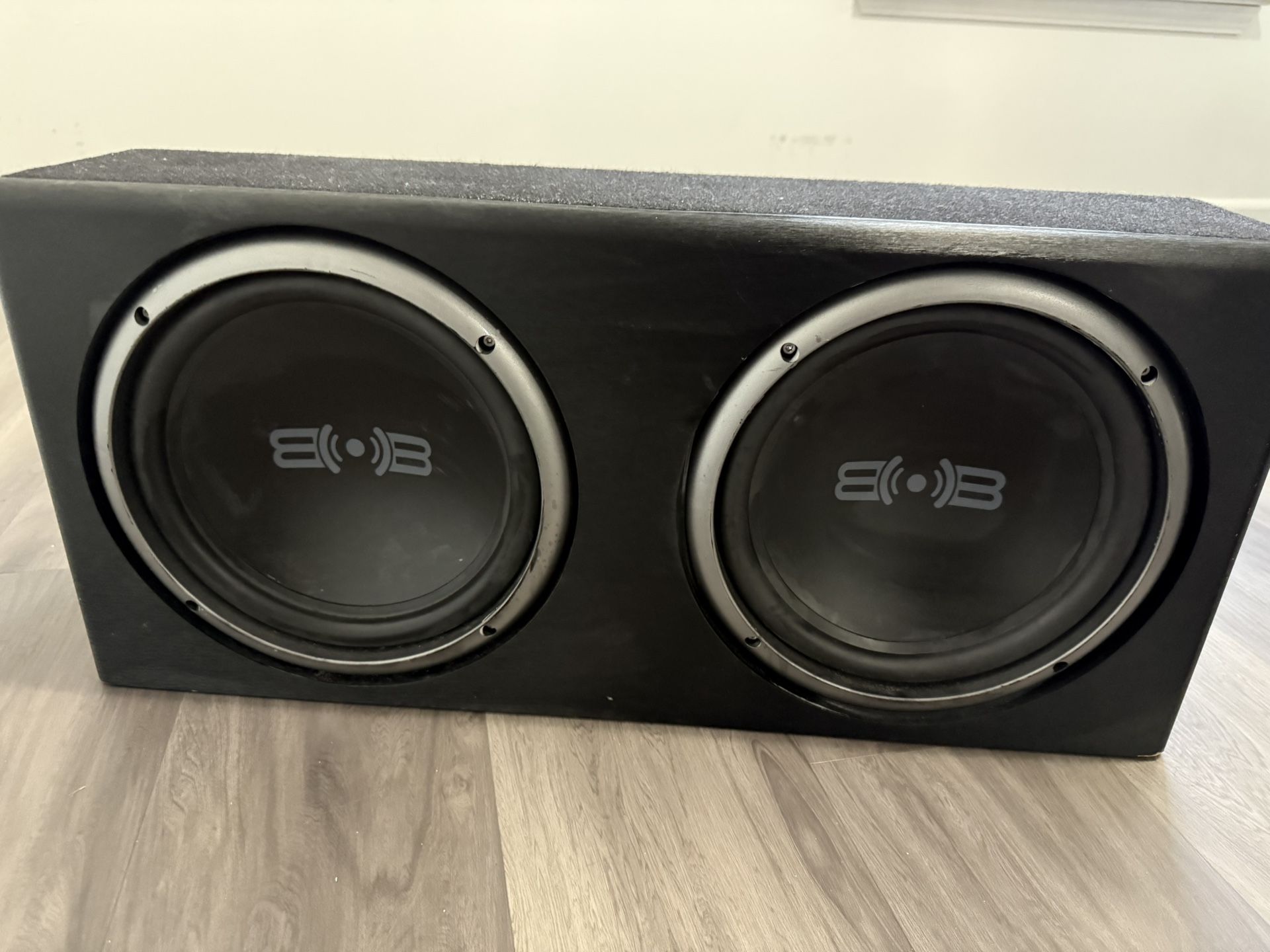 Car Subwoofer And Amplifier