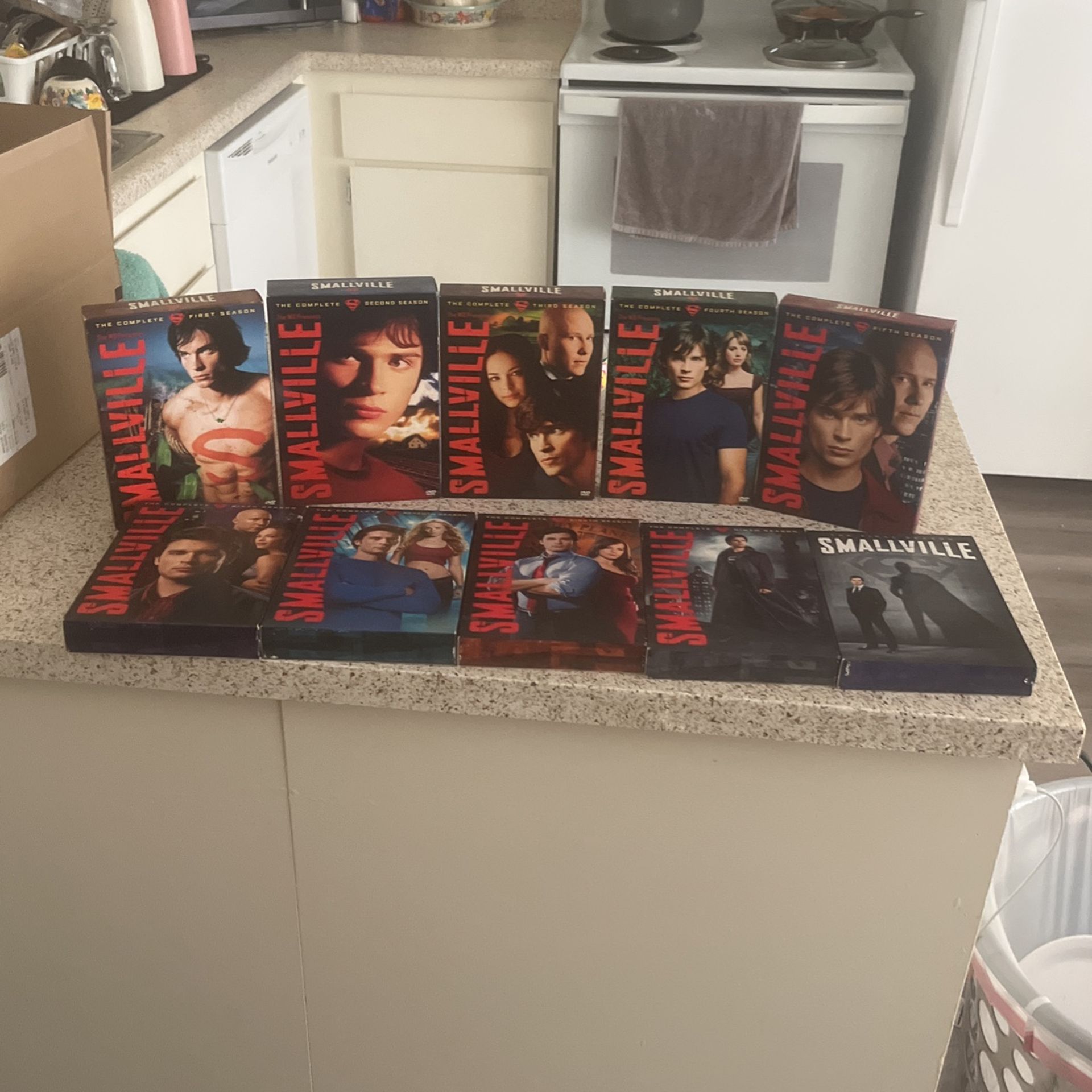 Smallville Seasons 1-10 DVD Box Sets