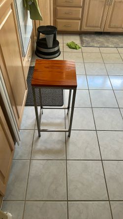 Wooden Plant Stand, Made In USA