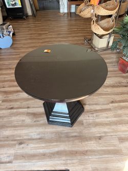 Glass Top Table
