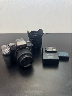 Panasonic Lumix G7 4K Mirrorless Camera Kit — 12-60mm Lens + 2 Batteries