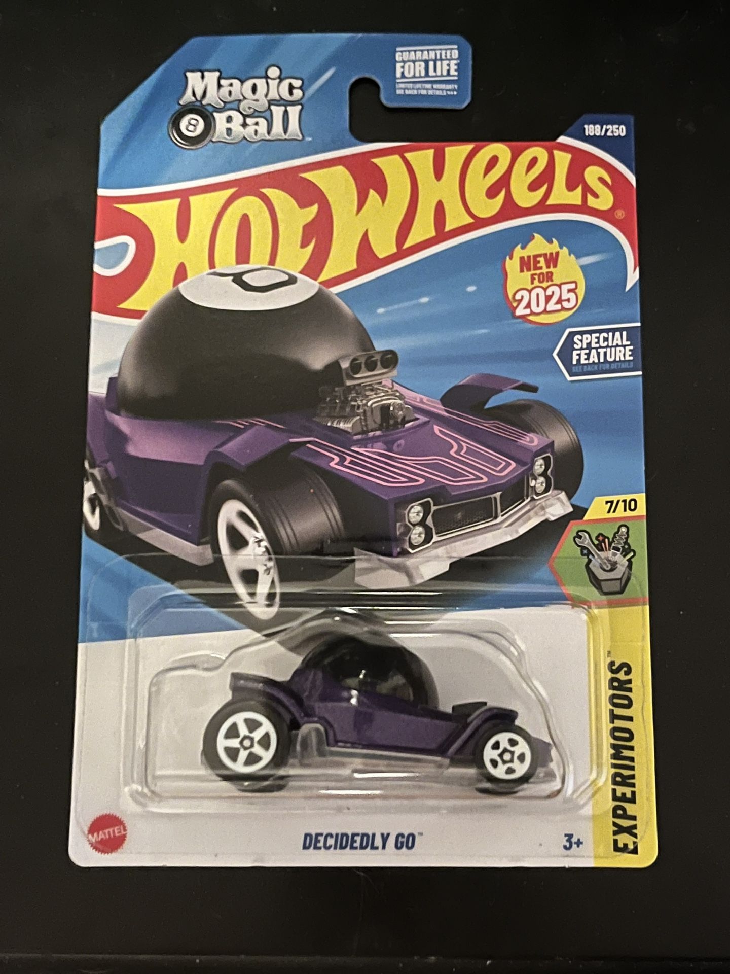 2025 Hot Wheels Magic 8 Ball Experimotors Decidedly Go