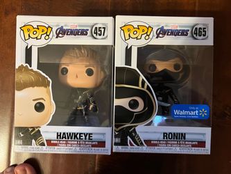 Funko Pop! Marvel Avengers — Hawkeye #457 & Ronin #465 Avengers: Endgame Collectibles!