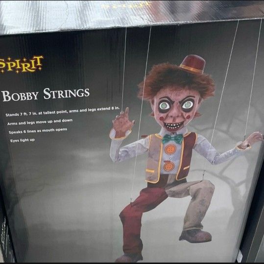 Halloween Bobby Strings  Spirit Halloween Animatronics