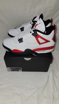 Jordan 4 Retro Red Cement Size 9.5