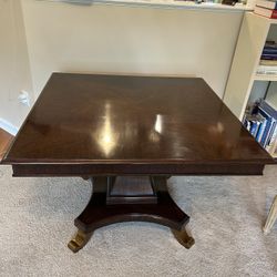 Mahogany 42x42 Inch Table 