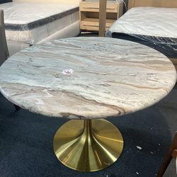 42”Marble dining table，$280