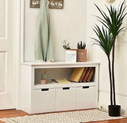 White Kid's Bench with Drawers | $60 OBO