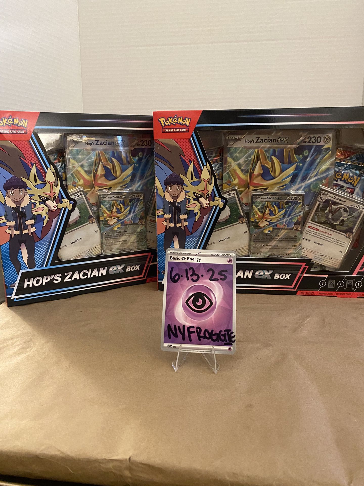 Pokemon TCG Hop’s Zacian EX Box