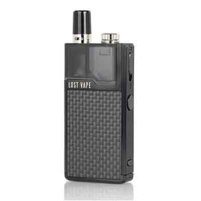 Lost Vape Orion DNA Go 40W Vape Kit, Black - Textured Carbon Fiber