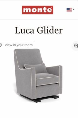 Monte Nursery Luca Glider & Ottoman