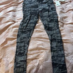 Gray Camouflage Pants