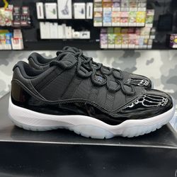 Size 9.5 Jordan 11 Retro Low Space Jam 