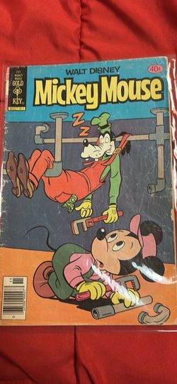 Vintage Walt Disney Mickey Mouse Gold Key Comic Book #201