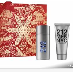  set de 3 piezas de Carolina Herrera 212 NYC Men