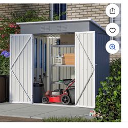 Metal Shed 4 X 6 Open Box