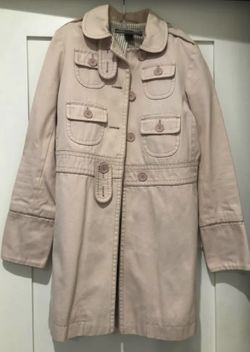 Marc Jacobs Pastel Pink Trench Coat Sz S - New