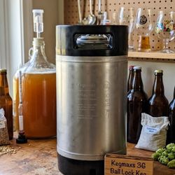 Kegmaxs 3 Gallon (12L) Ball Lock Cornelius Keg | Like New & NSF Certified