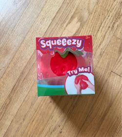 Squeeezy strawberries squishy