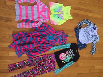 Justice girls clothes Size 7