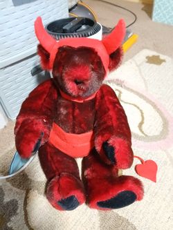 Vermont Teddy bear 'Horny Devil' Christmas Gift Idea!