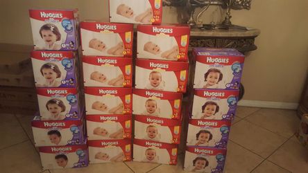 Huggies diapers smaller boxes