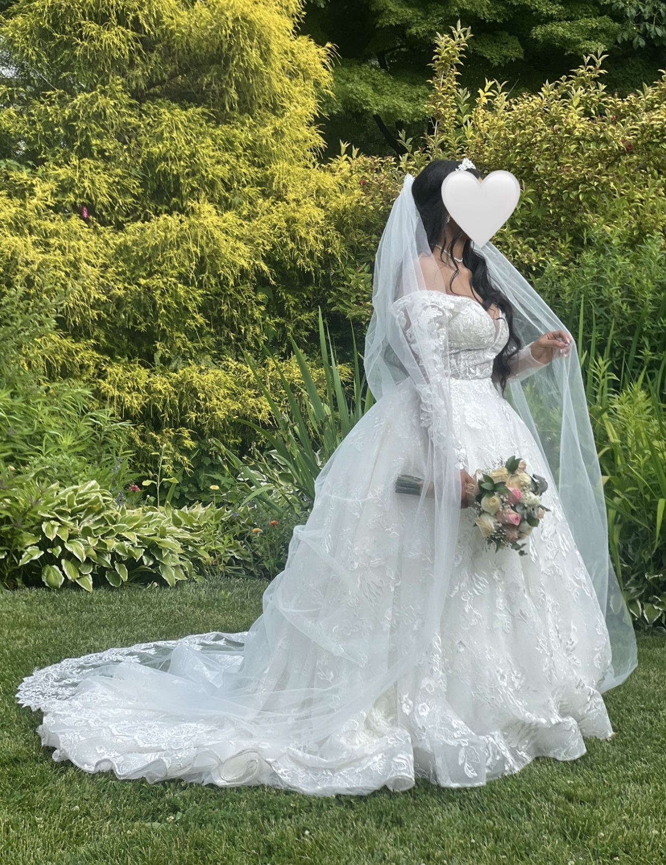 Custom Ball Gown Wedding Dress ✨