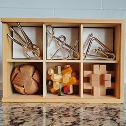 Brookstone Brain Teaser Set