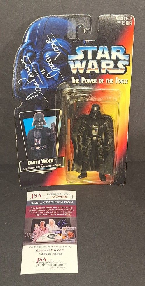 🔥 Dave Prowse autographed action figure JSA COA 🔥