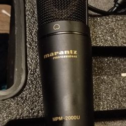 MARANTZ MPM - 2000U USB CONDENSER MICROPHONE BROAD CASTING, RECORDING, PODCAST