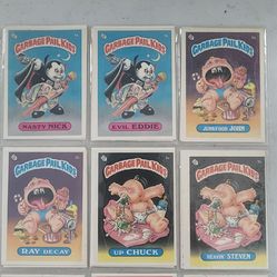 Garbage pail kids cards